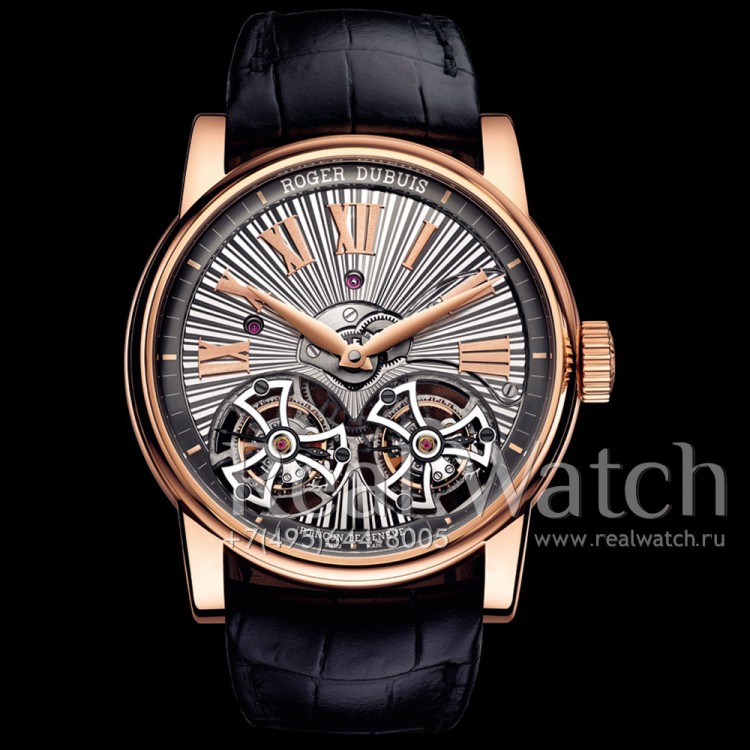 Roger Dubuis Hommage Double Flying Tourbillon Gold (Арт. RW-8858) (ref.# RDDBHO0563)