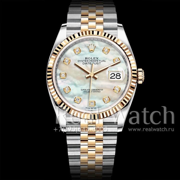 Rolex Datejust 36mm Two Tone MOP Dial (Арт. RW-9162) (ref.# 126233-0023)