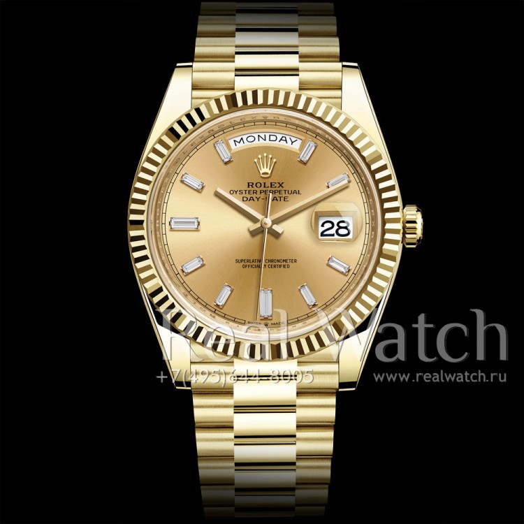 Rolex Day-Date 40 mm Yellow Gold Champagne Dial (Арт. RW-9167) (ref.# 228238-0006)