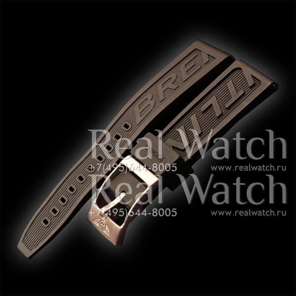 Ремешок для наручных часов Breitling 24 mm. (Арт. Belt-BR04) (ref.# )