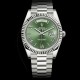 Rolex Day-Date 40 mm White Gold Olive Green Dial (Арт. RW-9169)