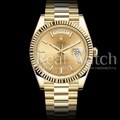 Rolex Day-Date 40 mm Yellow Gold Champagne Dial (Арт. RW-9171)