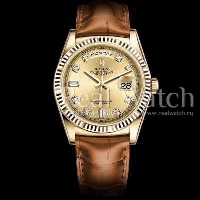 Rolex Day-Date 36 mm Yellow Gold Champagne Dial (Арт. RW-9176)