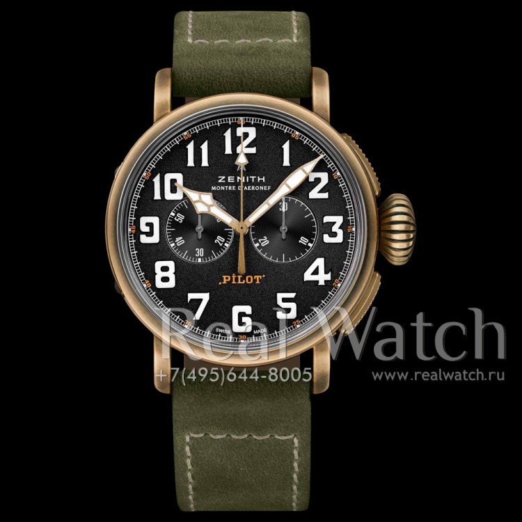 Zenith Pilot Extra Special Chronograph 45mm (Арт. 057-097) (ref.# )