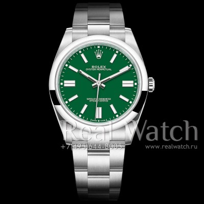 Rolex Oyster Perpetual 41mm Green Dial (Арт. RW-9273)