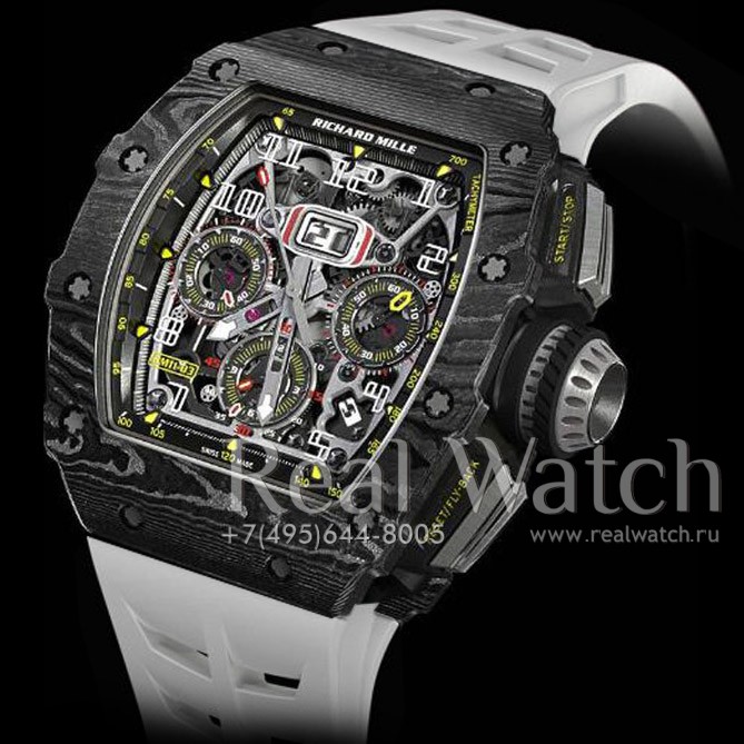 Richard Mille RM 11-03 Automatic Flyback Chronograph TPT Carbon (Арт. RW-8942) (ref.# RM 011)
